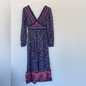 Boutique women’s dress | size M | boho | In Loom | floral | lace details